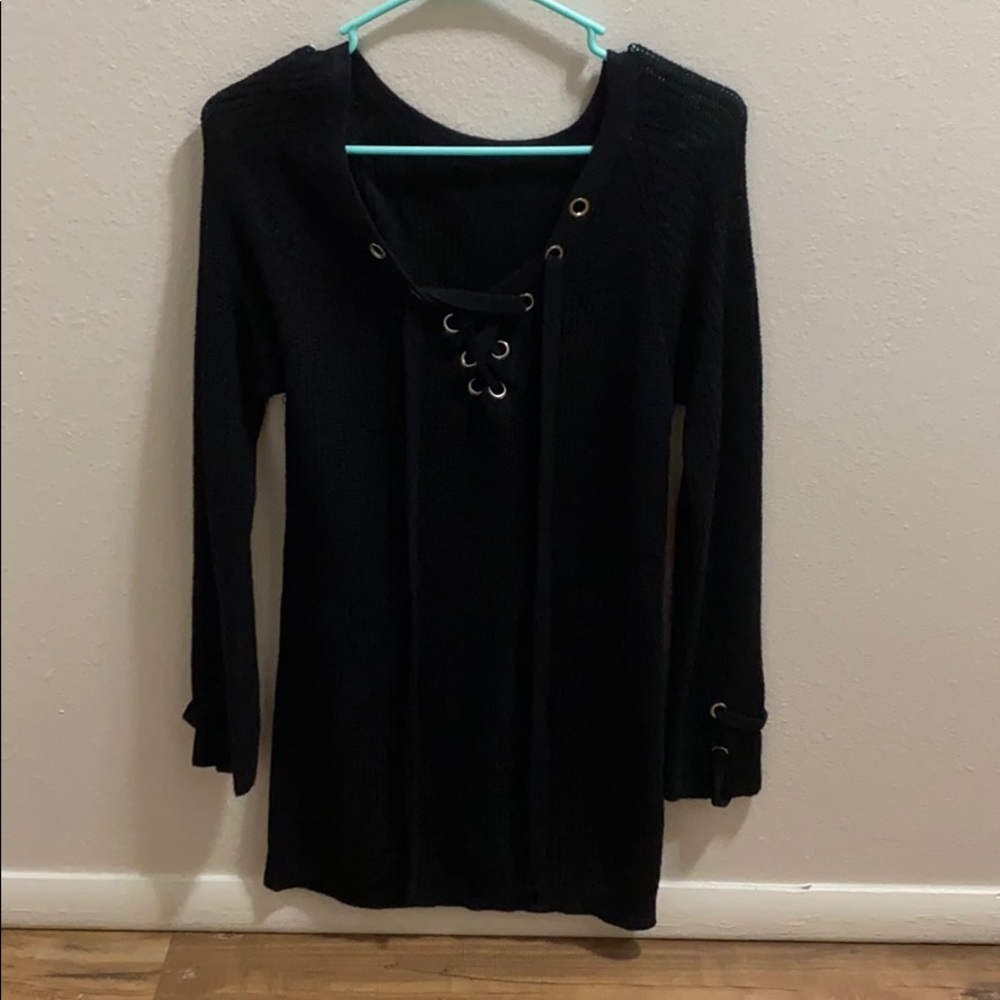 Black, soft dress, never worn